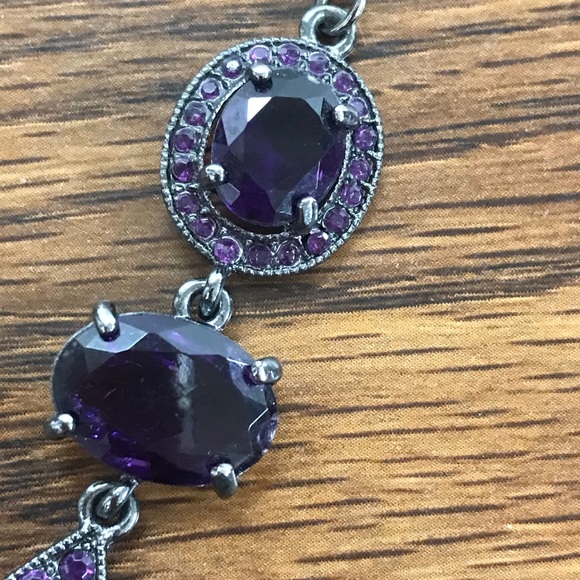 NWT Avon Dark Purple Necklace - Picture 4 of 5